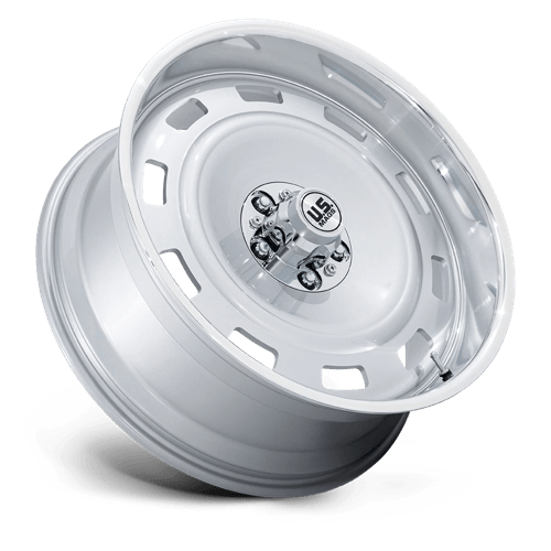 22x9 US Mags UC143 Scottsdale Silver With Diamond Cut Lip Wheel 5x5 (15mm)
