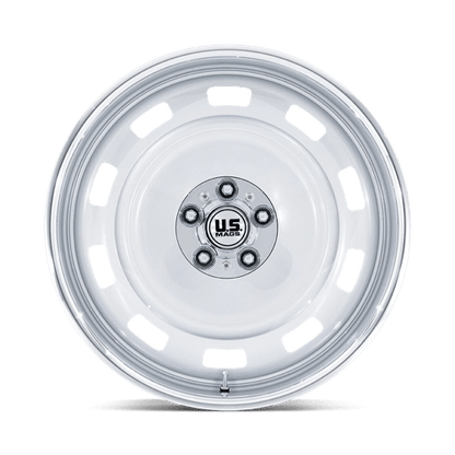 17x9 US Mags UC143 Scottsdale Silver With Diamond Cut Lip Wheel 6x5.5 (-12mm)