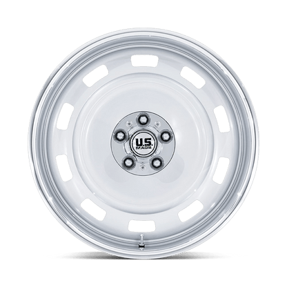 22x10.5 US Mag UC143 Scottsdale Silver With Diamond Cut Lip Wheel 5x5 (0mm)