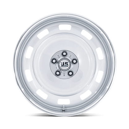22x9 US Mag UC143 Scottsdale Silver With Diamond Cut Lip Wheel 6x5.5 (15mm)