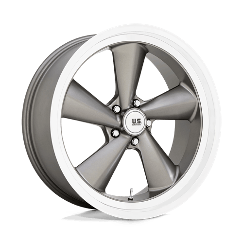 22x10.5 US Mags U137 TS Anthracite With Diamond Cut Lip Wheel 5x4.75 (0mm)
