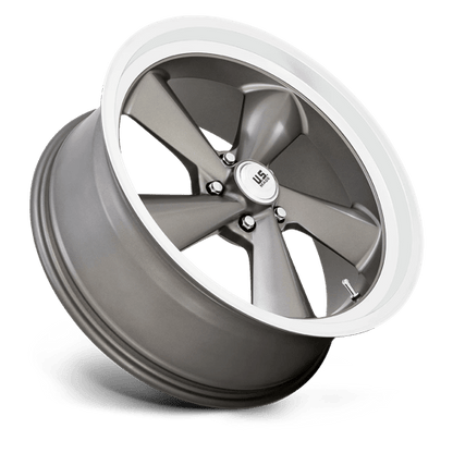 22x10.5 US Mags U137 TS Anthracite With Diamond Cut Lip Wheel 5x4.75 (0mm)