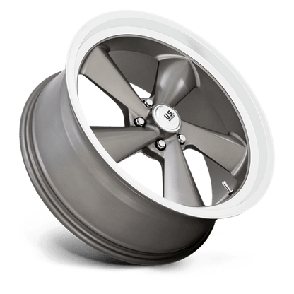 22x10.5 US Mags U137 TS Anthracite With Diamond Cut Lip Wheel 5x4.75 (0mm)
