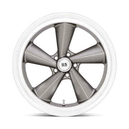 22x9 US Mags U137 TS Anthracite With Diamond Cut Lip Wheel 5x4.75 (15mm)