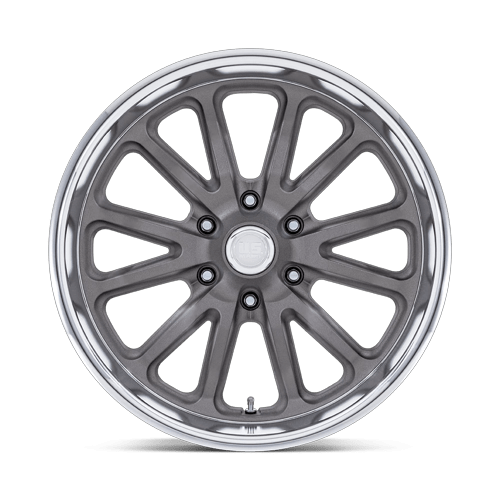20x9.5 US Mags UC145 Rambler 6 Matte Gunmetal Diamond Cut Lip Wheel 6x5.5 (1mm)