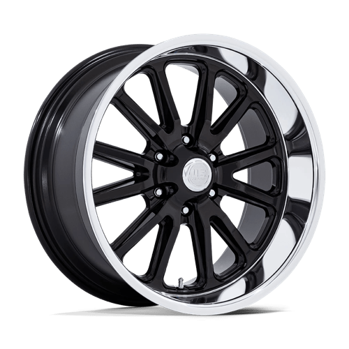20x8 US Mags UC145 Rambler 6 Gloss Black W/ Diamond Cut Lip Wheel 6x135 (1mm)