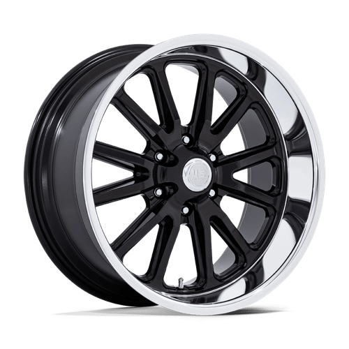 20x9.5 US Mags UC145 Rambler 6 Gloss Black W/ Diamond Cut Lip Wheel 6x135 (1mm)