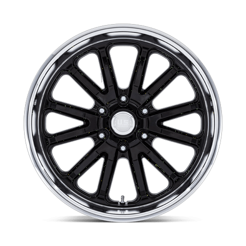 20x9.5 US Mags UC145 Rambler 6 Gloss Black W/ Diamond Cut Lip Wheel 6x5 (1mm)