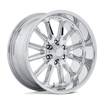 20x8 US Mags UC145 Rambler 6 Chrome Plated Wheel 6x5 (1mm)