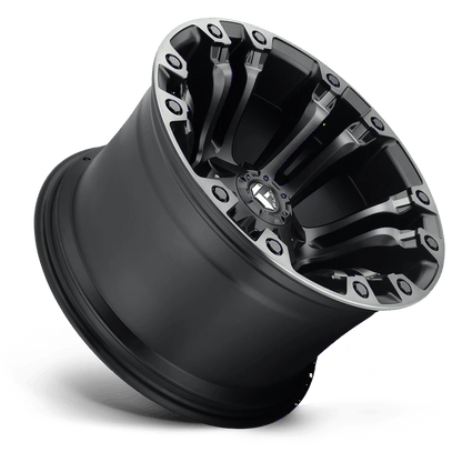 20x9 Fuel D851 Vapor Matte Black Gray Tint Wheel 8x170 (20mm)