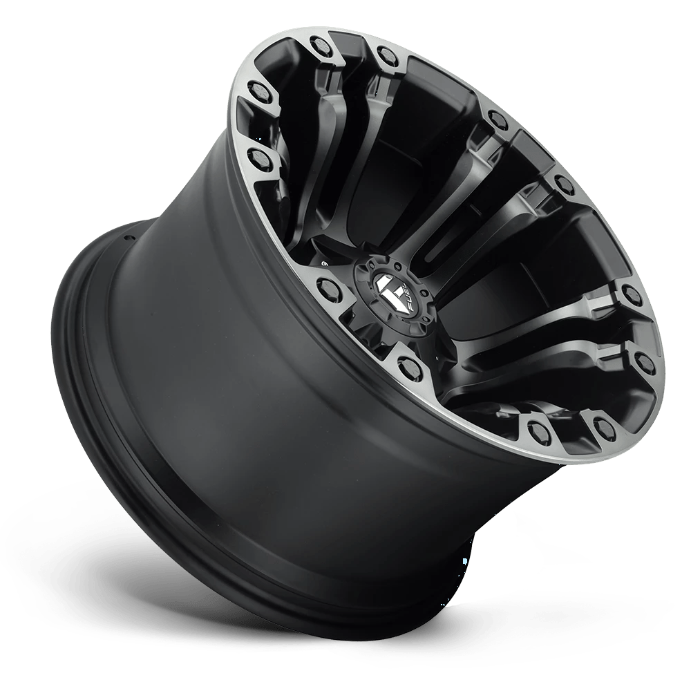 20x10 Fuel D851 Vapor Matte Black Gray Tint Wheel 8x6.5 (-18mm)
