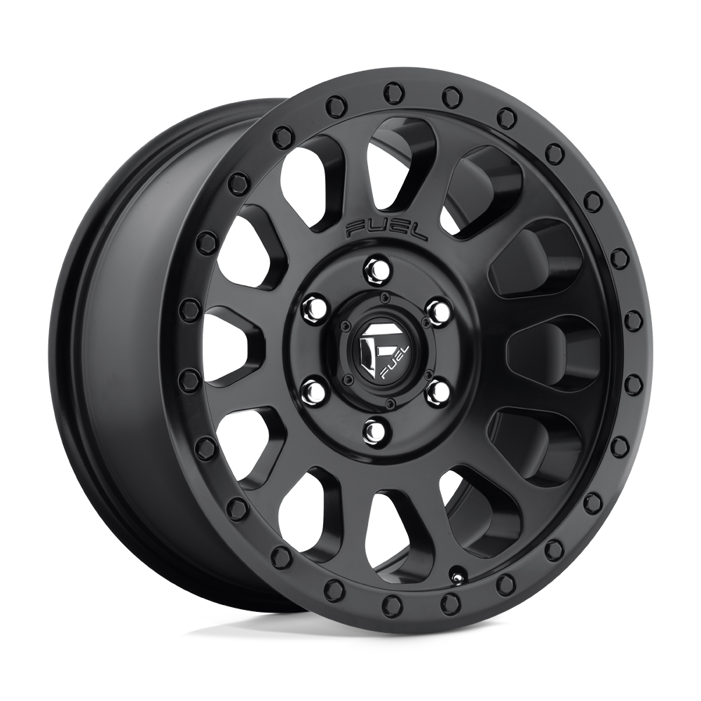 17x8.5 Fuel D579 Vector Matte Black Wheel 6x135 (7mm)