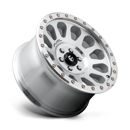 17x8.5 Fuel D647 Vector Diamond Cut Machined Clear Coat Wheel 5x120 (20mm)