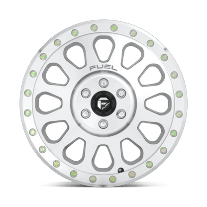 17x8.5 Fuel D647 Vector Diamond Cut Machined Clear Coat Wheel 5x120 (20mm)