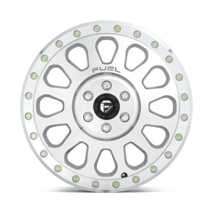 17x8.5 Fuel D647 Vector Diamond Cut Machined Clear Coat Wheel 5x120 (20mm)