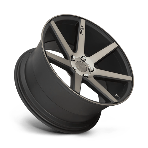 20x10 Niche M150 Verona Matte Black Machined Wheel 5x112 (50mm)