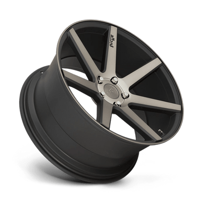 20x10 Niche M150 Verona Matte Black Machined Wheel 5x112 (50mm)