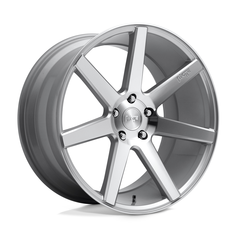 19x8.5 Niche M179 VERONA GLOSS SILVER MACHINED Wheel 5x112 (42mm)
