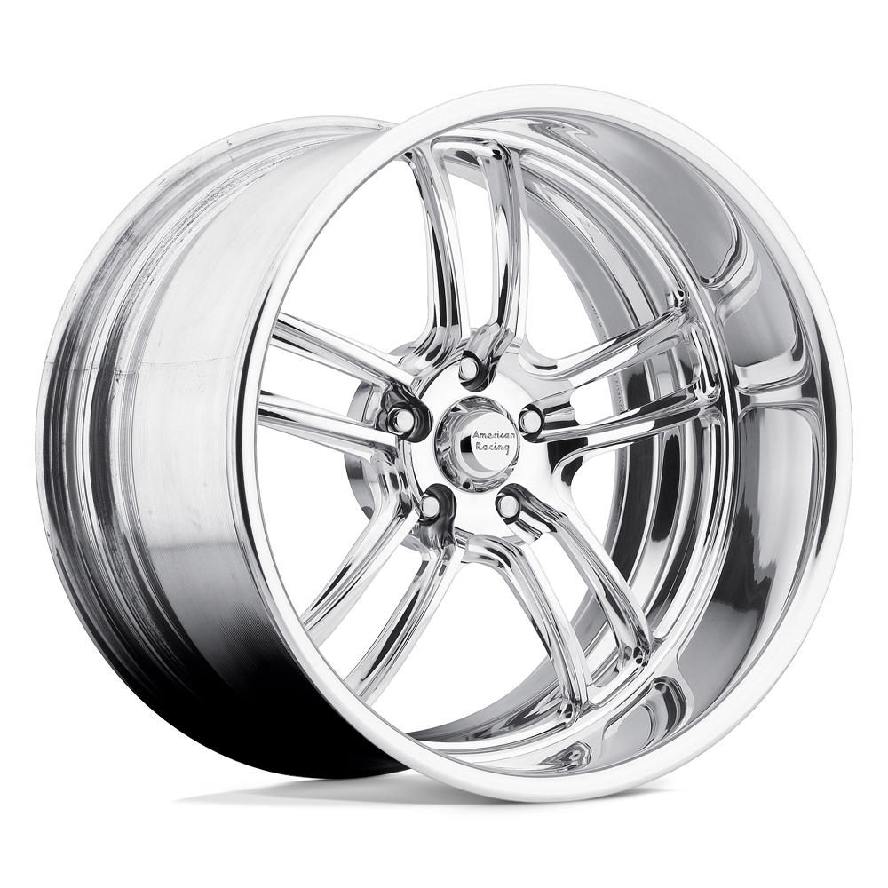 20x8.5 American Racing VF497 Polished FORGED Wheel 5x4.5 (6mm)