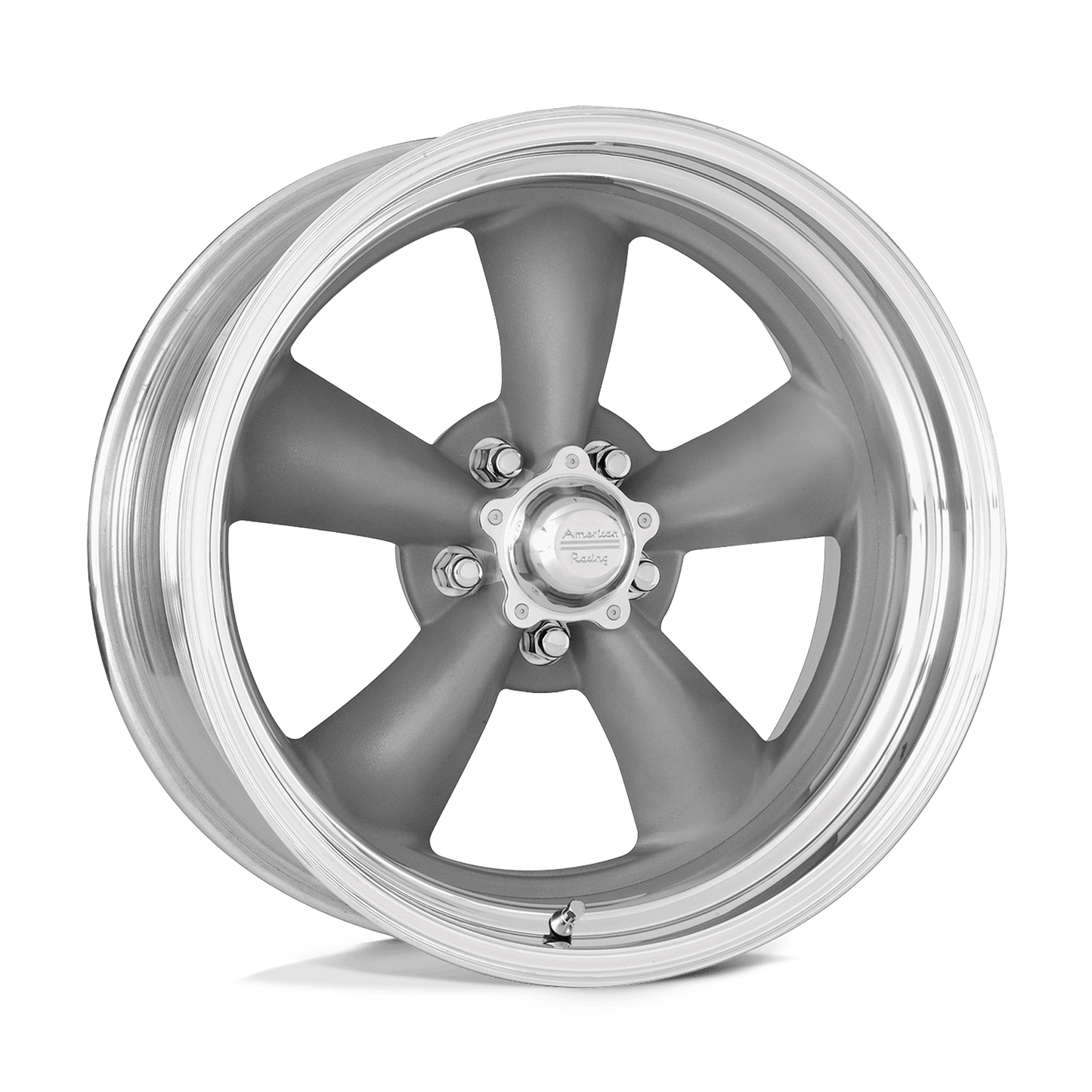 20x8 American Racing VN205 TORQ THRUST II Gray Wheel 5x5 (-11mm)