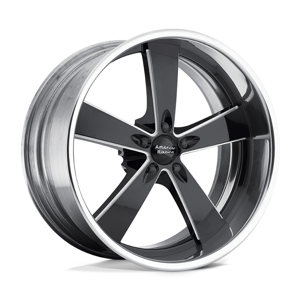 22x9 American Racing VN472 BURNOUT Blk Milled Center Wheel 5x5 (0mm)