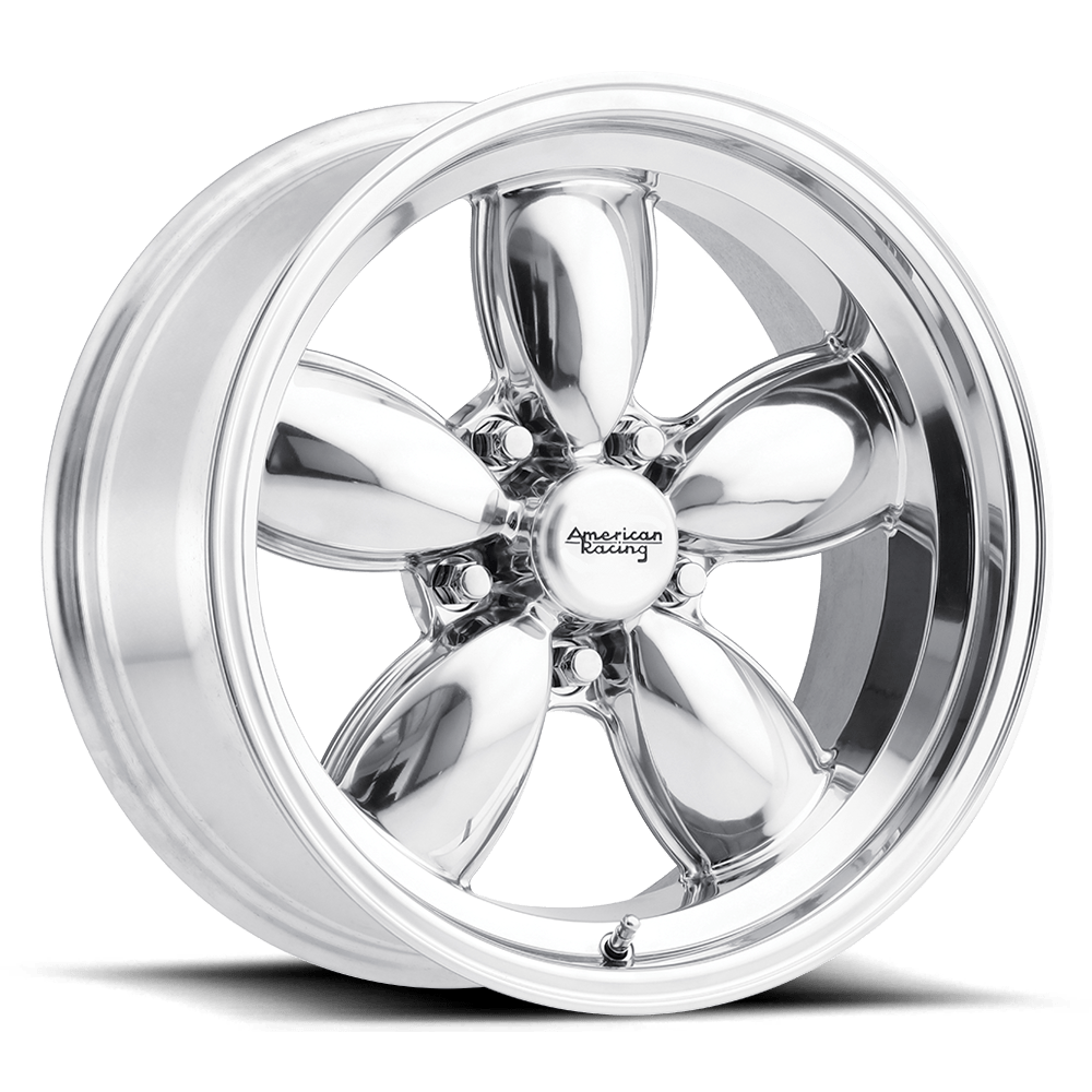 17x9 American Racing VN504 Polished Wheel 5x4.5 (12mm)