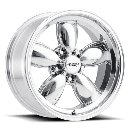 17x9 American Racing VN504 Polished Wheel 5x4.5 (12mm)