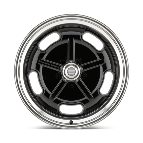 22x10.5 American Racing Vintage VN511 SALT FLAT Gloss Black Wheel 5x4.5 (0mm)