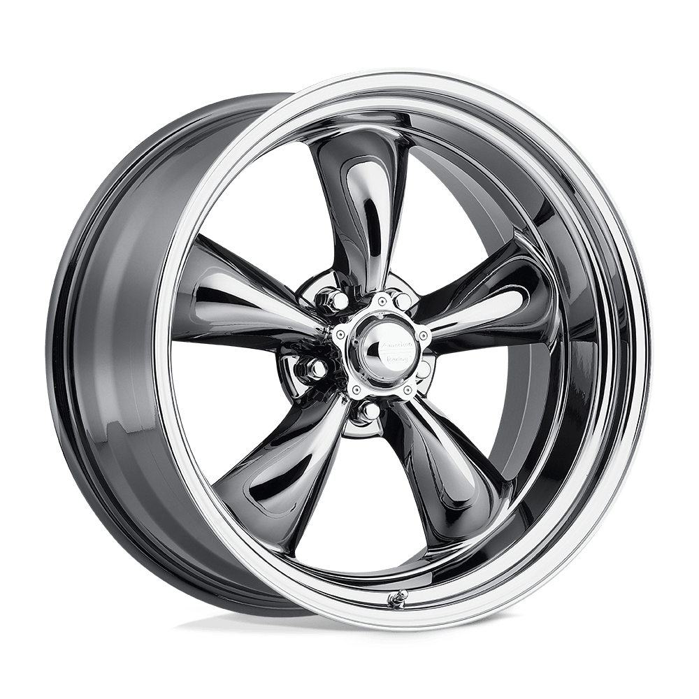18x7 American Racing VN815 TORQ THRUST II 1 PC PVD Wheel 5x4.75 (6mm)