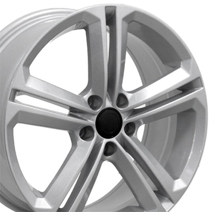 18x8 OE Wheels VW18 Silver Wheel 5x112 (45mm)