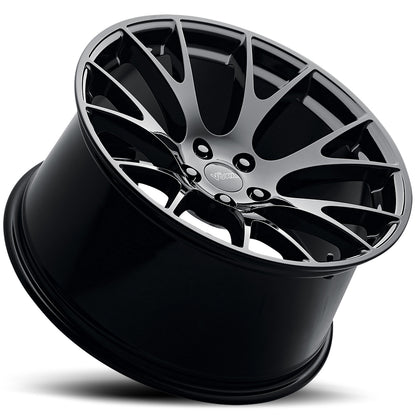 20x9 Voxx Replica Hellcat Gloss Black Wheel 5x5 (22mm)
