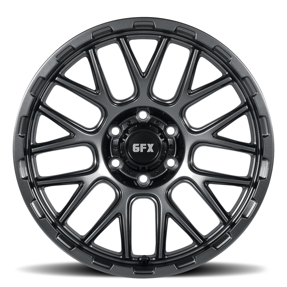 17x9 G-FX TM7 Matte Gunmetal Wheel 6x5.5 (12mm)