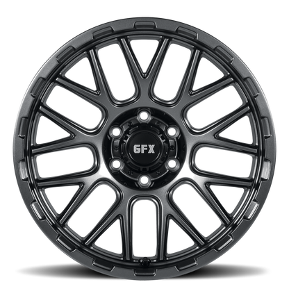 18x9 G-FX TM7 Matte Gunmetal Wheel 6x135 (12mm)