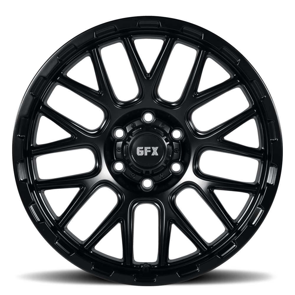 18x9 G-FX TM7 Matte Black  Wheel 6x5.5 (12mm)