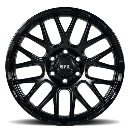 18x9 G-FX TM7 Matte Black  Wheel 6x5.5 (12mm)