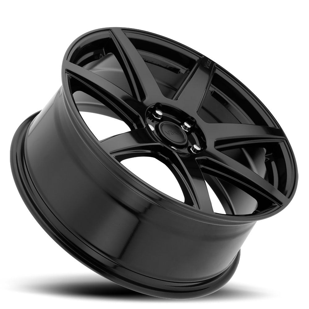 20x8.5 Voxx Divo Gloss Black Wheel 5x4.5 (40mm)