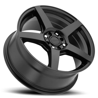 15x7 Voxx MGA Matte Black Wheel 5x100/5x4.5 (40mm)