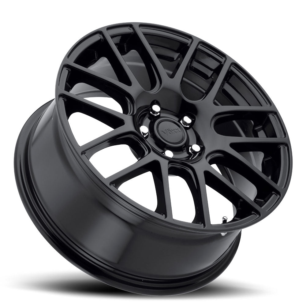 18x8 Voxx Nova Gloss Black Wheel 5x5 (40mm)