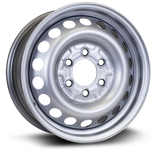 16x6.5 RTX Grey Steel Wheel 6x130 (52mm)
