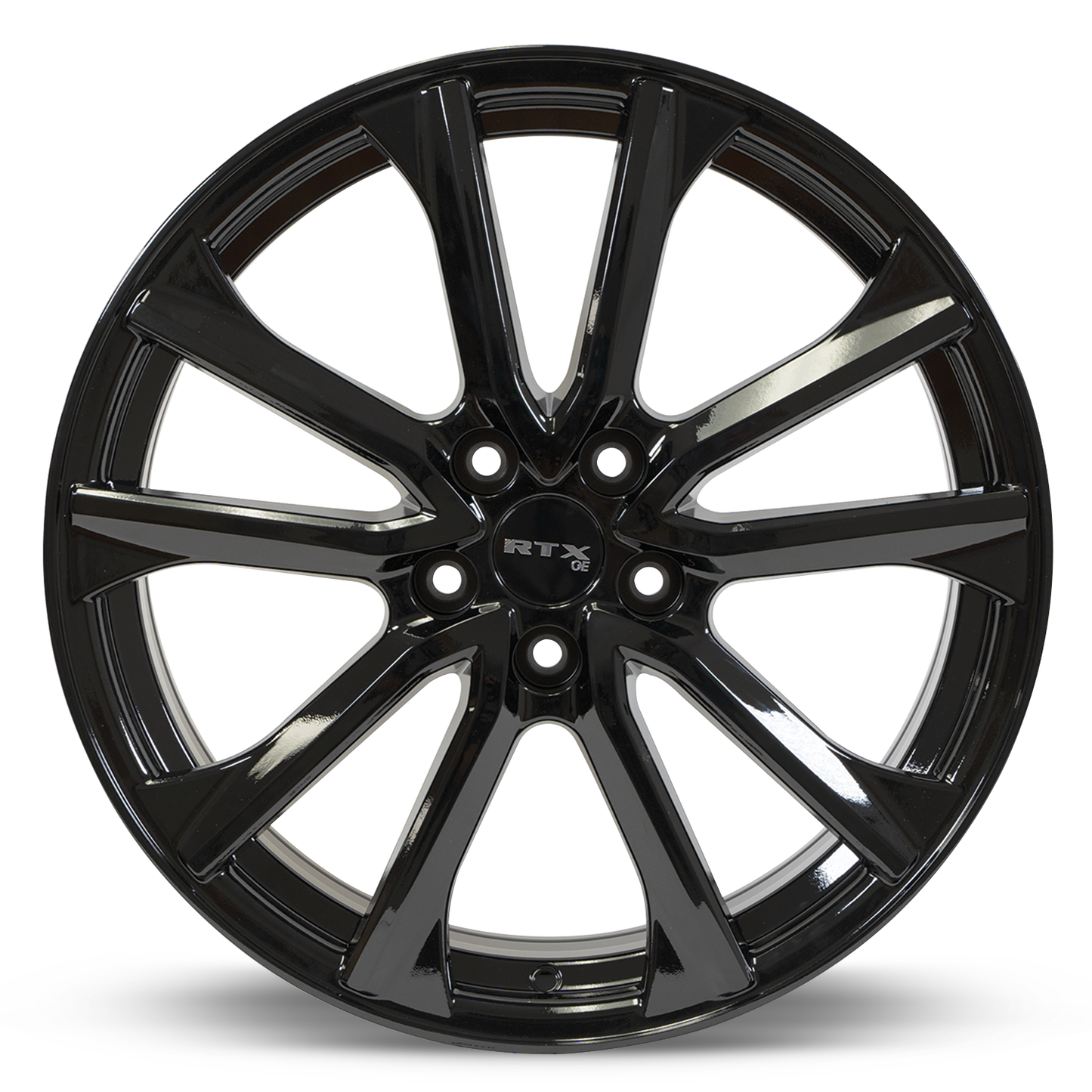 18x7.5 RTX Arai Gloss Black Wheel 5x4.5 (45mm)