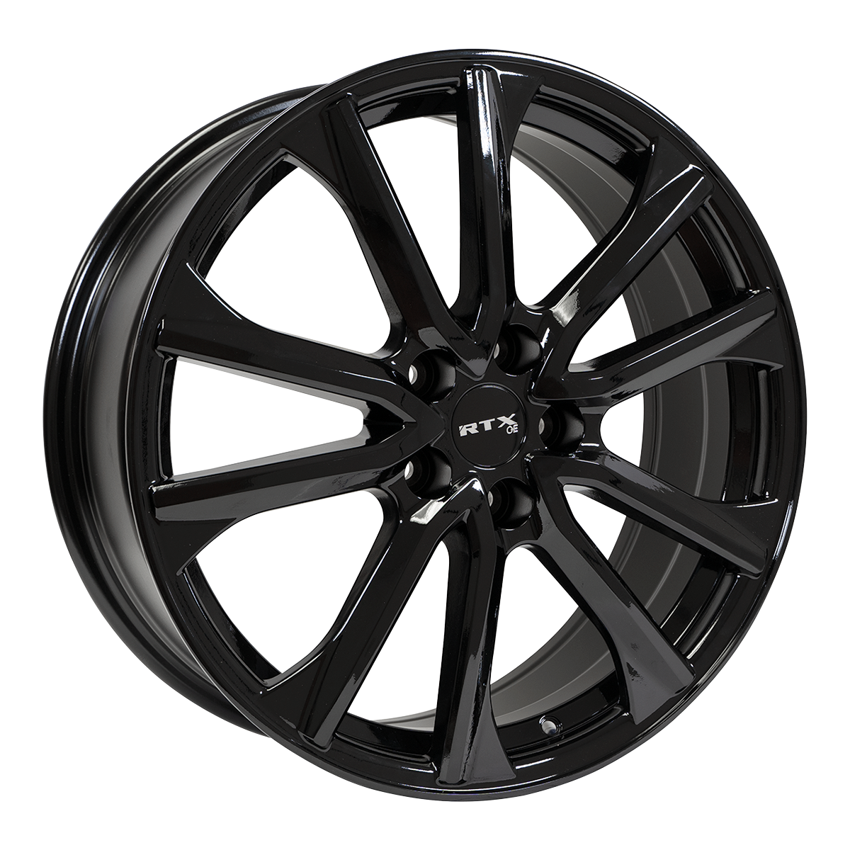 19x7.5 RTX Arai Gloss Black Wheel 5x4.5 (45mm)