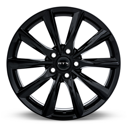 20x8.5 RTX Alto Gloss Black Wheel 5x120 (35mm)