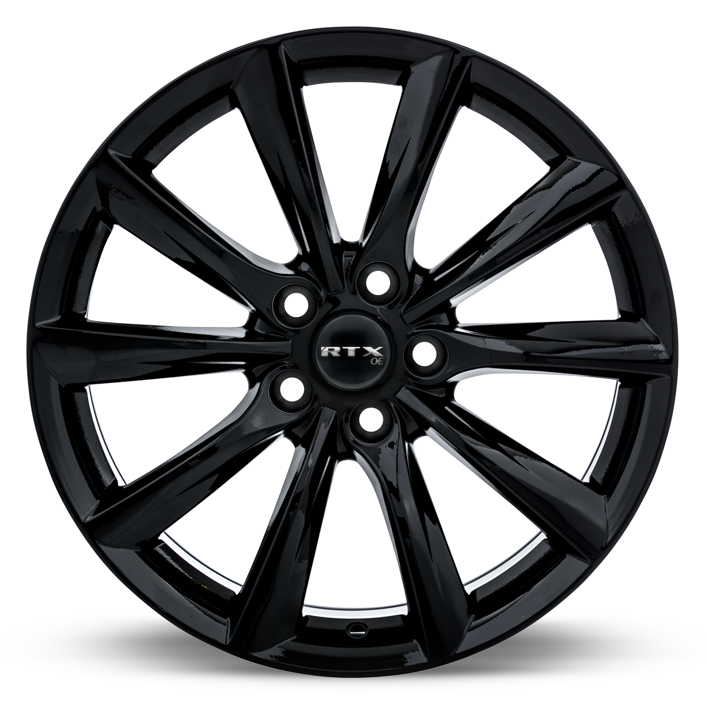 20x8.5 RTX Alto Gloss Black Wheel 5x4.5 (35mm)