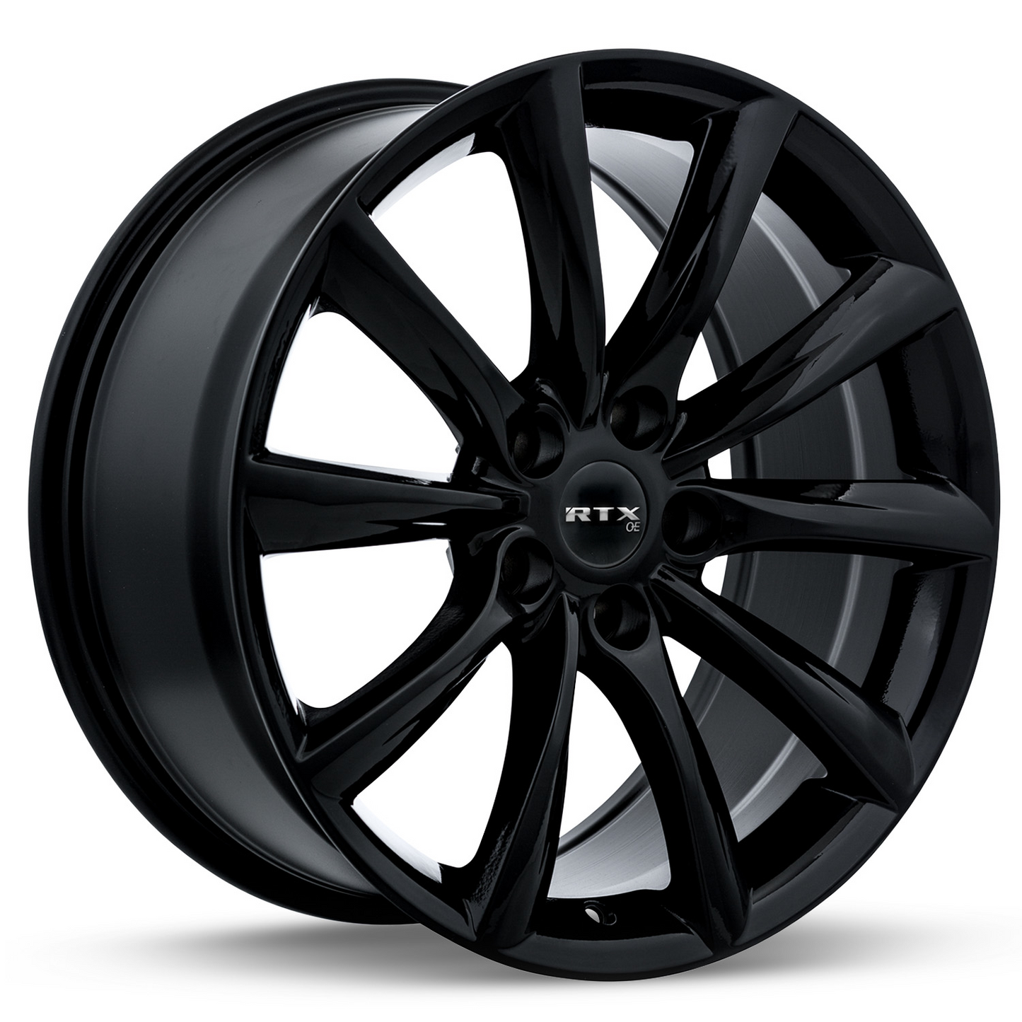 20x8.5 RTX Alto Gloss Black Wheel 5x120 (35mm)