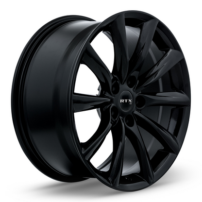19x8.5 RTX Alto Gloss Black Wheel 5x120 (35mm)