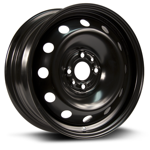 15x6 RTX Black Steel Wheel 4x98 (40mm)