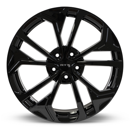 18x7.5 RTX Asan Gloss Black Wheel 5x4.5 (40mm)