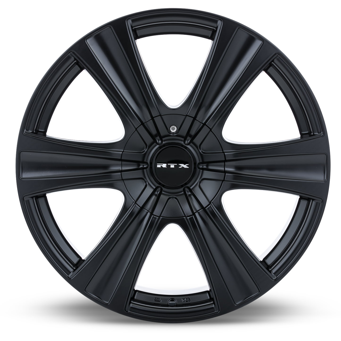 17x8 RTX Aspen Satin Black Wheel 5x4.5/5x5 (35mm)
