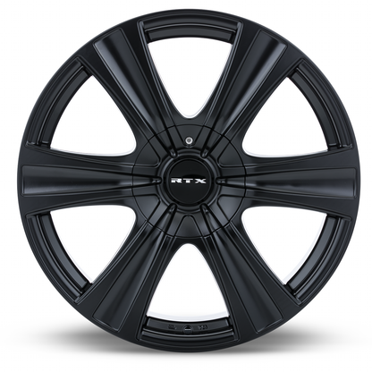 17x8 RTX Aspen Satin Black Wheel 5x4.5/5x5 (35mm)