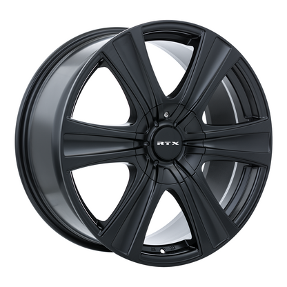 17x8 RTX Aspen Satin Black Wheel 5x4.5/5x5 (35mm)